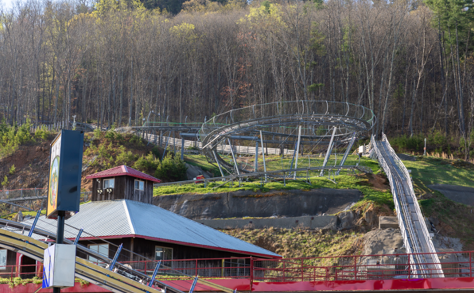 Goats on the Roof of the Smoky Mountains, United States